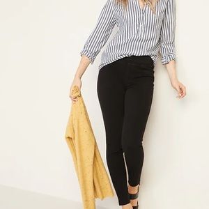 Old Navy Rockstar 24/7 Black Jeggings
